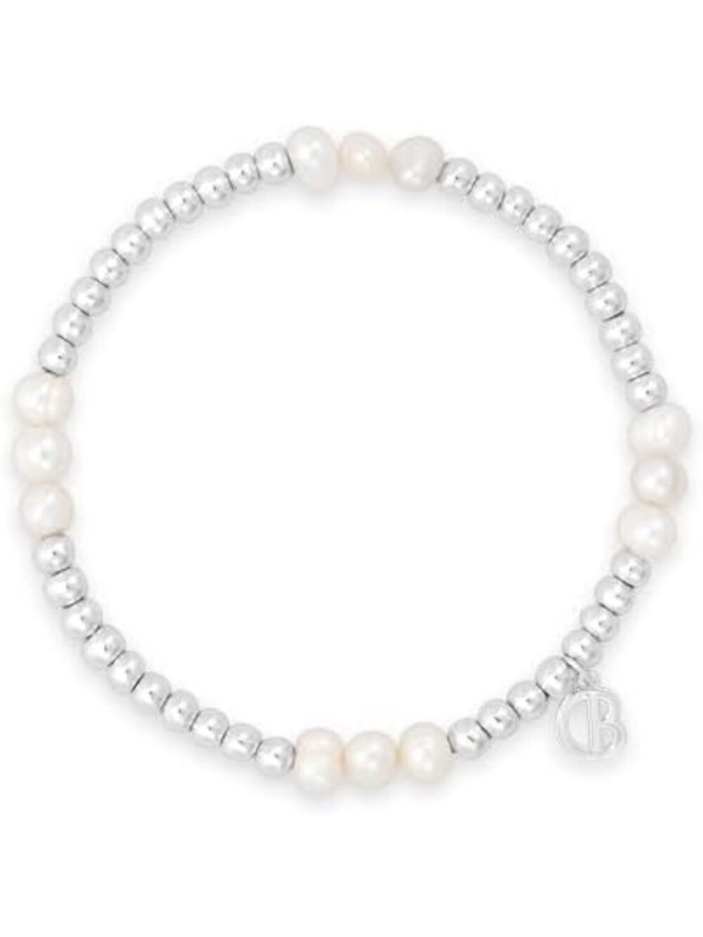 Trendy 18K Gold/Silver Plated Beaded Bracelets for Women, Stackable Stretch